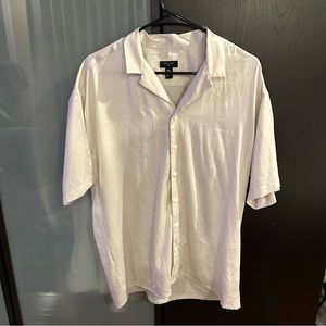 Camp Collar Button Down Shirt